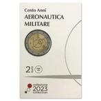 Italië 2 Euro "Luchtmacht" 2023 BU Coincard, 2 euro, Italië, Losse munt, Verzenden