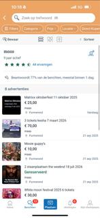 Festival ticket, Eén persoon