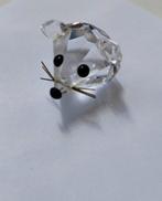 Swarovski kristallen muis hoofdje, Verzamelen, Ophalen of Verzenden, Zo goed als nieuw, Figuurtje