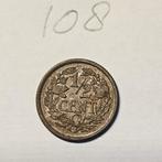 108	 ƒ 0,005 	½ Cent Halve Cent 1936 CIR, Ophalen of Verzenden, Koningin Wilhelmina, Overige waardes, Losse munt