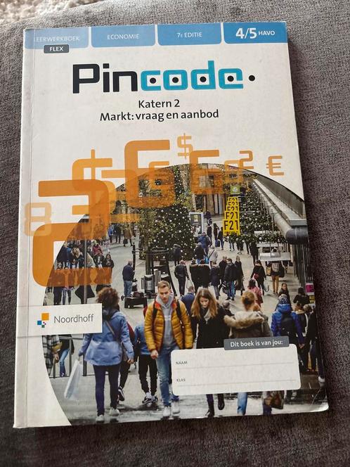 Pincode Economie 4/5 HAVO - Markt: vraag en aanbod, Boeken, Schoolboeken, Gelezen, Economie, HAVO, Ophalen of Verzenden
