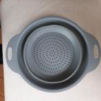 Opvouwbare Vergiet met Handvat - GroenGrijs - Inklapbaar -, Ophalen of Verzenden