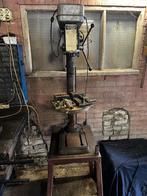 Huvema HU 16 tafelboormachne., Doe-het-zelf en Verbouw, Gereedschap | Boormachines, Ophalen, Gebruikt, Kolomboormachine