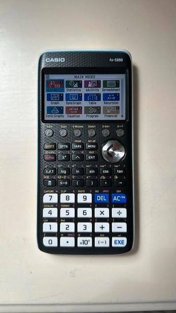 Casio fx-CG50 grafische rekenmachine beschikbaar voor biedingen