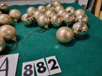 kerstballen goud kleurig 57 stuks [a882], Diversen, Kerst, Ophalen of Verzenden
