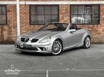 Mercedes-Benz SLK55 AMG 5.5 V8 SLK-Klase 360pk 2005 Youngtim, Auto's, Mercedes-Benz, Te koop, Zilver of Grijs, Benzine, Open dak