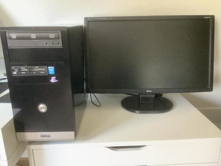 Desktop PC, Computers en Software, Desktop Pc's, Gebruikt, 3 tot 4 Ghz, 8 GB, Ophalen