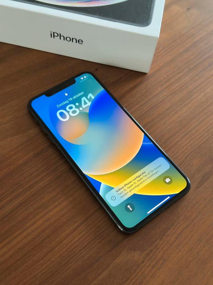 Apple iPhone 10 (64GB) €150, Telecommunicatie, Mobiele telefoons | Apple iPhone, Zo goed als nieuw, 64 GB, iPhone XS Max, Grijs
