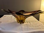 Grote meerkleurige Murano schaal, Antiek en Kunst, Antiek | Glas en Kristal, Ophalen of Verzenden