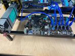 Mining rig / rack met voeding en moederbord, Ophalen, Gebruikt