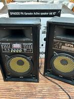 SPA karaoke Speakerset, Ophalen, Gebruikt, Complete set