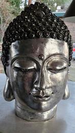 Groot Boedha hoofd/ tuinbeeld/spiritueel/ eye- catcher., Tuin en Terras, Ophalen, Zo goed als nieuw, Kunststof
