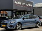 Ford FOCUS Wagon 1.5 ECOBOOST AUT8 ST-LINE 150PK NAVI AIRCO, Euro 6, 150 pk, Blauw, Origineel Nederlands