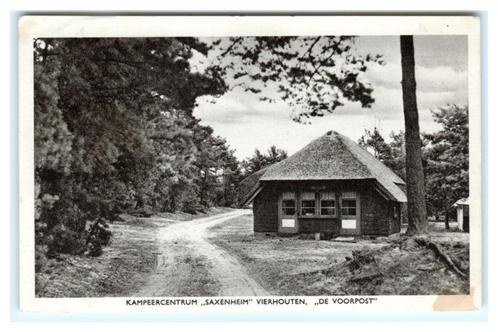 Vierhouten, Kampeercentrum "Saxenheim" "De Voorpost", Verzamelen, Ansichtkaarten | Nederland, Gelopen, Gelderland, 1940 tot 1960