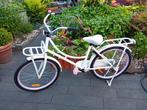 24 inch transportfiets wit roze verlichting, Ophalen, Gebruikt, 24 inch