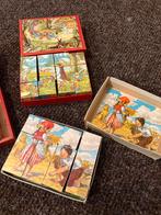 Vintage Houten Puzzelblokken Set, Ophalen