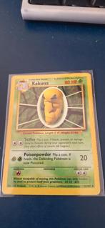 Kakuna - Base Set - 33/102, Hobby en Vrije tijd, Verzamelkaartspellen | Pokémon, Ophalen of Verzenden, Gebruikt, Losse kaart