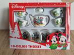 Mooi Zeldzaam Vintage Kinder Servies Disney Kerst Porselein, Verzenden, Mickey Mouse, Zo goed als nieuw, Servies
