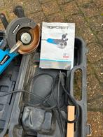 TOPCRAFT TTBC-950 / XYZ314 Dubbelzaag met koffer, Ophalen, Gebruikt, Minder dan 700 watt, Haakse handslijpmachine