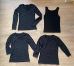 4 stuks zwart Tshirts maat S, Ophalen of Verzenden, Zo goed als nieuw