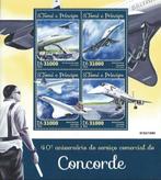 Concorde - Sao Tome E Principe - Mi 6591/6594 - Postfris, Ophalen of Verzenden, Postfris, Vliegtuigen