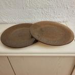 Goudkleurige Borden Set (2x) - 32cm, Ophalen of Verzenden