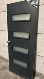 Lundia buitendeur afgelakt 88x211,5 met weldorpel, Ophalen, 80 tot 100 cm, 200 tot 215 cm, Buitendeur