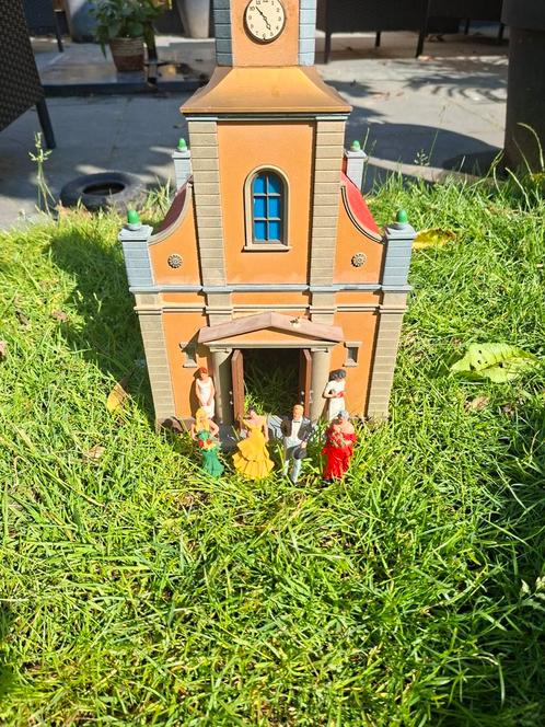 Pola G kerk 331075 en Preiser G bruidspaar zgan lgb  piko G, Hobby en Vrije tijd, Modeltreinen | Overige schalen, Zo goed als nieuw