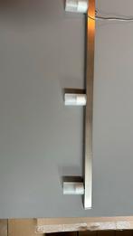 RVS Hanglamp met 7 Lichtpunten, Huis en Inrichting, Ophalen, Gebruikt, Glas, Industrieel