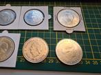 8 zilveren Tientjes, Postzegels en Munten, Ophalen of Verzenden, Koningin Juliana, 10 gulden