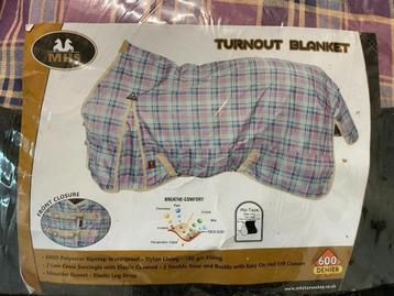 paarden regendeken 145 cm 100 gr voering beschikbaar voor biedingen