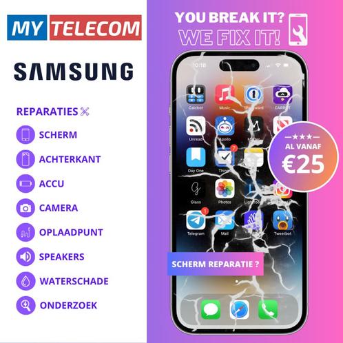 SAMSUNG Telefoon reparatie Leeuwarden, Telecommunicatie, Mobiele telefoons | Samsung, Nieuw, Ophalen of Verzenden