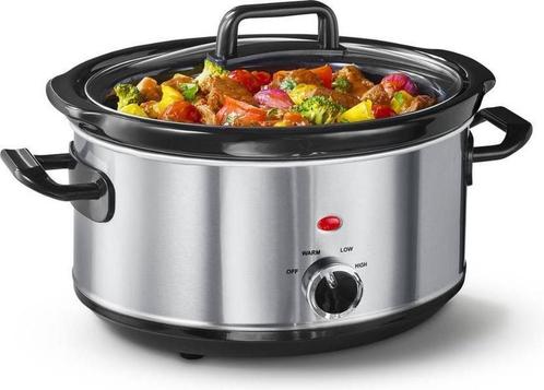 Blokker Slowcooker BL-75002 - 3,5 liter - Geheel nieuw, Witgoed en Apparatuur, Slowcookers, Nieuw, Ophalen of Verzenden