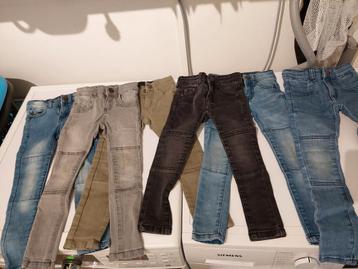 Broeken Dutch Dream Denim 5x maat 98 en 1x maat 104 beschikbaar voor biedingen