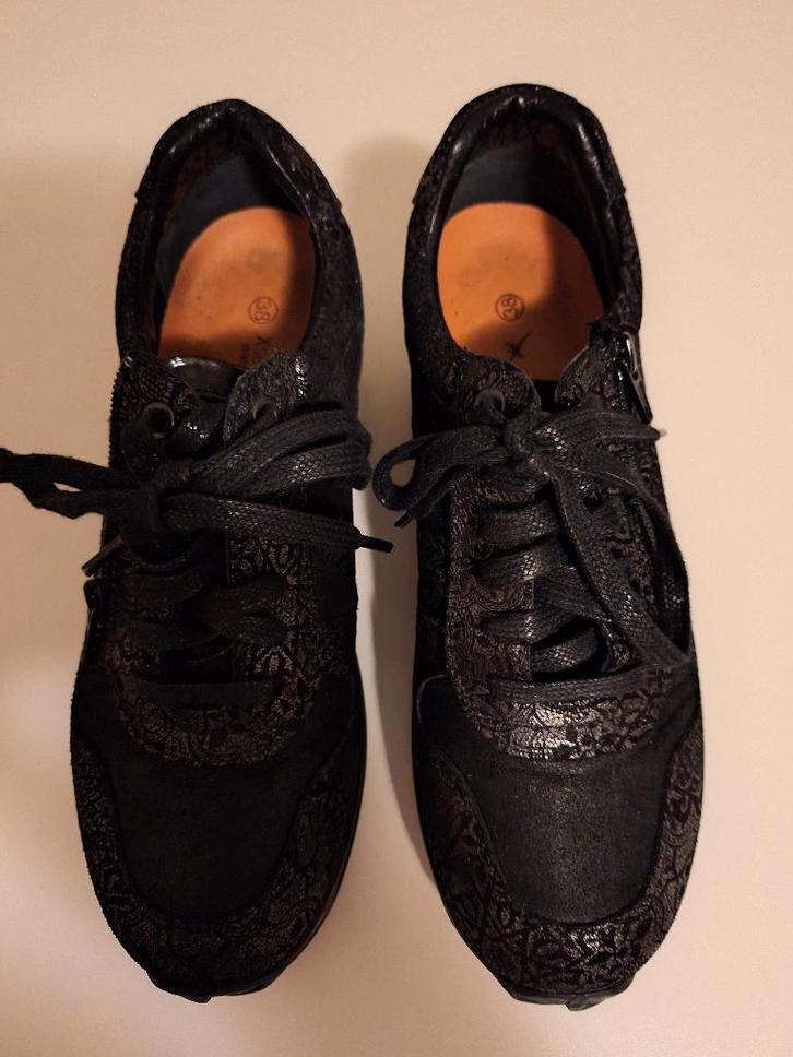 Sneakers Xsensible Stretchwalker maat 38, Kleding | Dames, Schoenen, Zo goed als nieuw, Sneakers of Gympen, Zwart, Ophalen of Verzenden