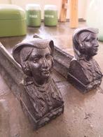 Gietijzeren Haardblokken - Decoratief, Antiek en Kunst, Ophalen