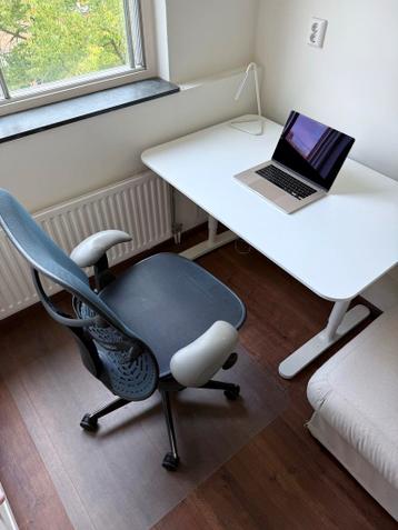 IKEA BEKANT Bureau - Verstelbaar, 120x80 cm, Zo goed als nie - afbeelding 2