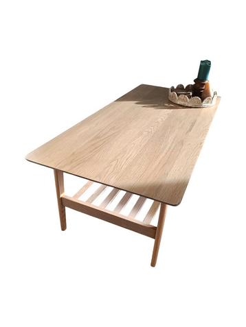 Houten Salontafel - Stijlvol & Praktisch beschikbaar voor biedingen