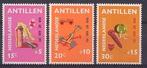 Nederlandse Antillen 442/4 postfris Kinderpostzegels 1971, Verzenden, Postfris