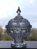 Schaal met Deksel Kristal Lausitzer Glas Stölzle 1960’s, Antiek en Kunst, Antiek | Glas en Kristal, Ophalen of Verzenden