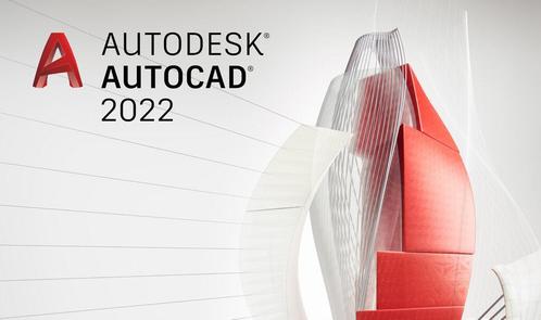 Autocad 2022, Computers en Software, Ontwerp- en Bewerkingssoftware, Zo goed als nieuw, Windows, Ophalen of Verzenden
