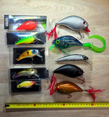 Partij pluggen : 10x : Viper / Yo Zuri / Abu Garcia / LFT /  beschikbaar voor biedingen