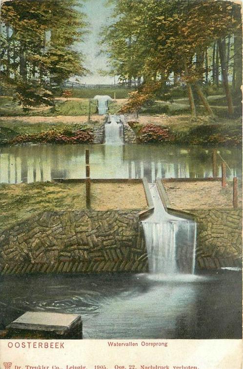 (387-269-013) Oosterbeek Watervallen Oorsprong, Verzamelen, Ansichtkaarten | Nederland, Gelderland, Verzenden