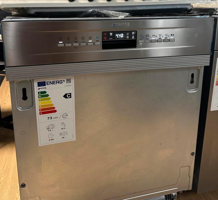 SMEG Half integreerbare vaatwasser PL234CXDE PLANETARIUM, Witgoed en Apparatuur, Vaatwasmachines, Nieuw, Inbouw, 45 tot 60 cm