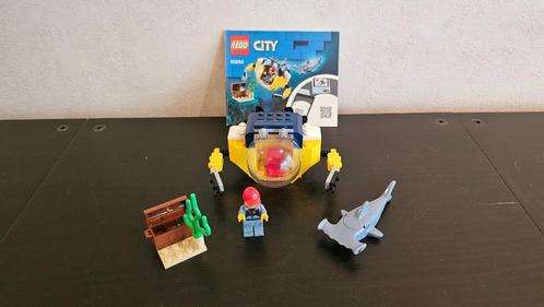 Lego City 60263 Ocean Mini Submarine, Kinderen en Baby's, Speelgoed | Duplo en Lego, Gebruikt, Lego, Complete set, Ophalen of Verzenden
