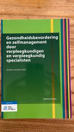 Gezondheidsbevordering en zelfmanagement door verpleegkundig, Ophalen of Verzenden, Zo goed als nieuw, Barbara Sassen