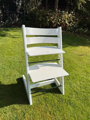 Stokke Tripp Trapp kinderstoel - wit beschikbaar voor biedingen