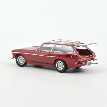 Volvo 1800 ES VS-versie  1972 rood met zijstrip Norev 1:18 beschikbaar voor biedingen