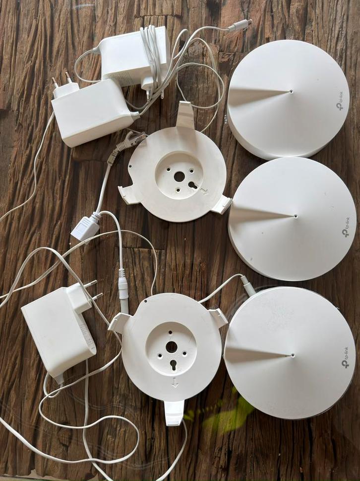 TP-Link Deco M9 plus Mesh Wifi set 3 stuks, Computers en Software, WiFi-versterkers, Zo goed als nieuw, Ophalen of Verzenden