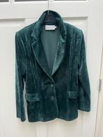 Helena hart velours blazer maat  M, Maat 38/40 (M), Zo goed als nieuw, Jasje, Groen